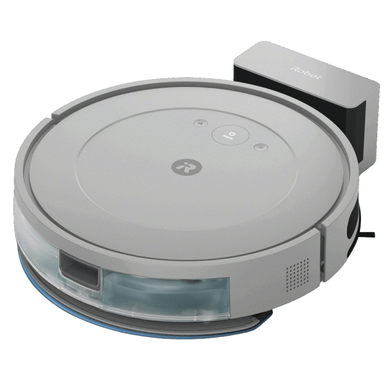 Roomba Combo® Essential  og -gulvmoppe grå (demo) Test Robotstøvsuger