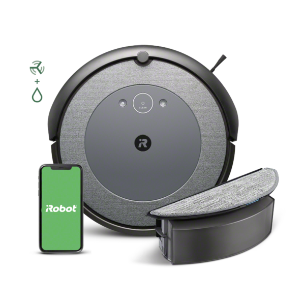 Roomba Combo® i5 og -gulvmoppe Test Robotstøvsuger