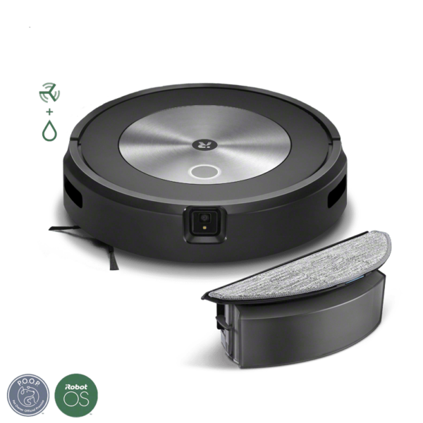 Roomba Combo® j5 og -gulvmoppe Test Robotstøvsuger