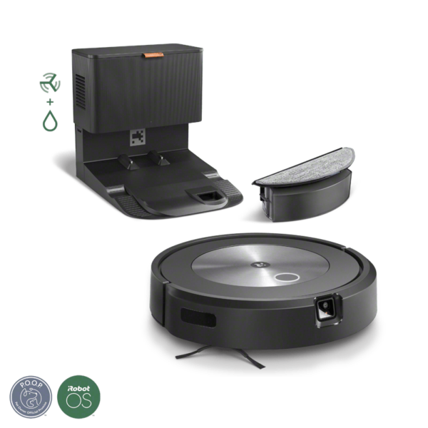 Roomba Combo® j5+ og -gulvmoppe Test Robotstøvsuger