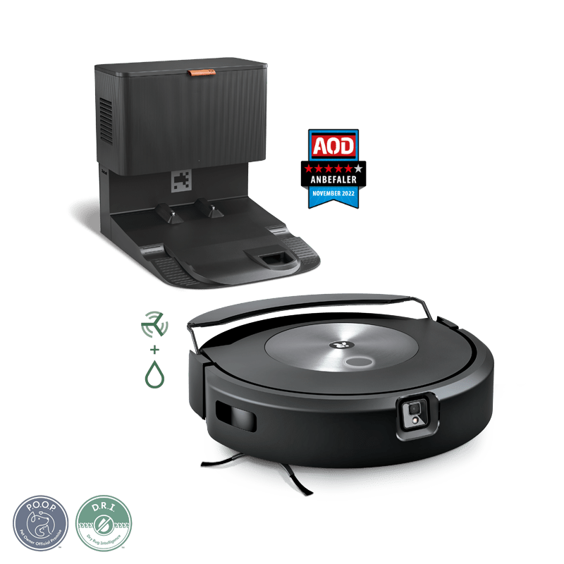 Roomba Combo® j7+ og -gulvmoppe Test Robotstøvsuger