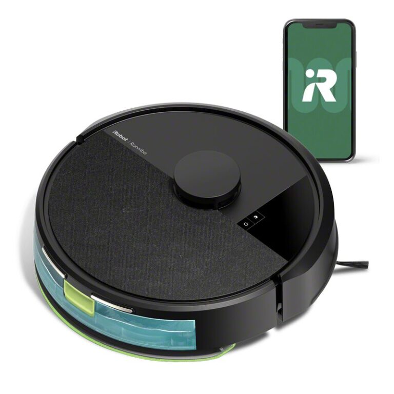 iRobot Roomba 105 Combo-robot (med kraftfuldt sug og mikrofibermoppe) Robotstøvsuger